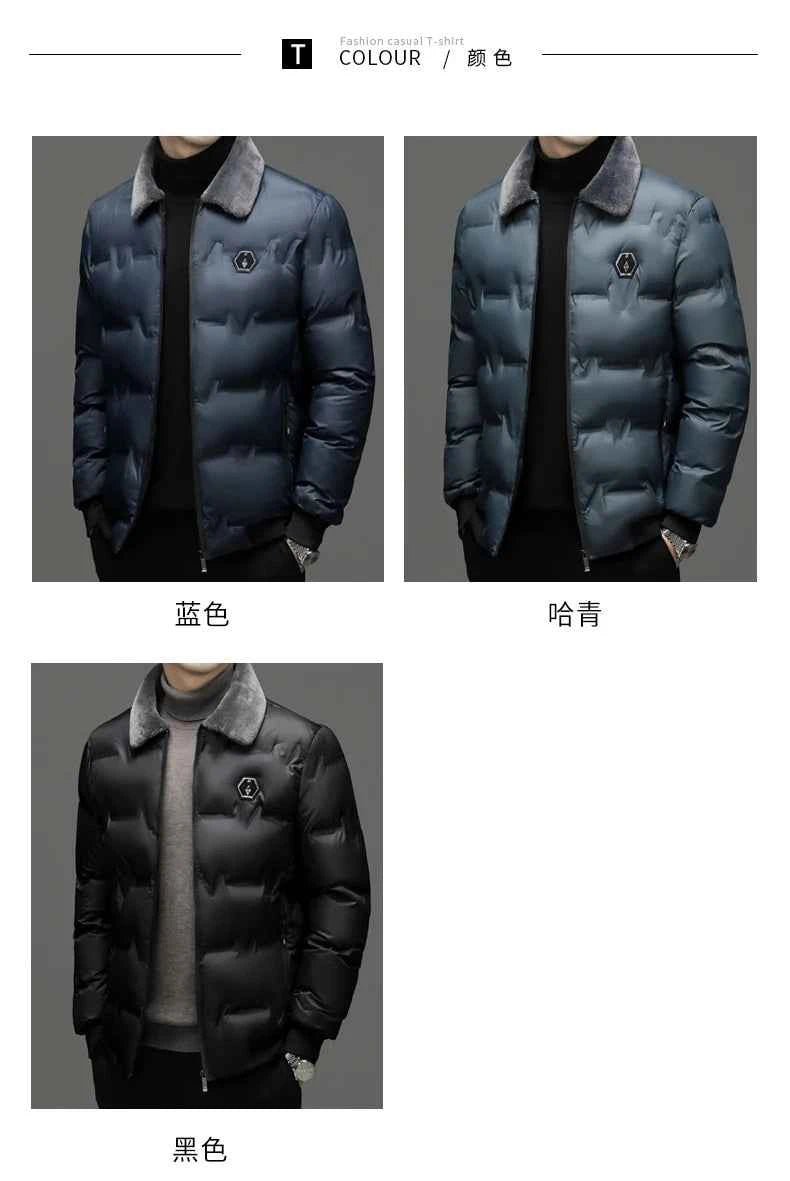 2024 Winter jackets men high quality fashion Warm Jacket Casual thicken Parkas Men's Winter Jackets Warm coat male size L-5XL