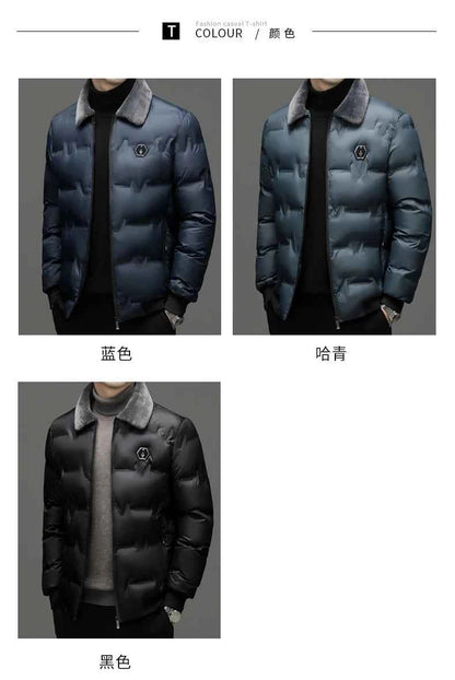 2024 Winter jackets men high quality fashion Warm Jacket Casual thicken Parkas Men's Winter Jackets Warm coat male size L-5XL