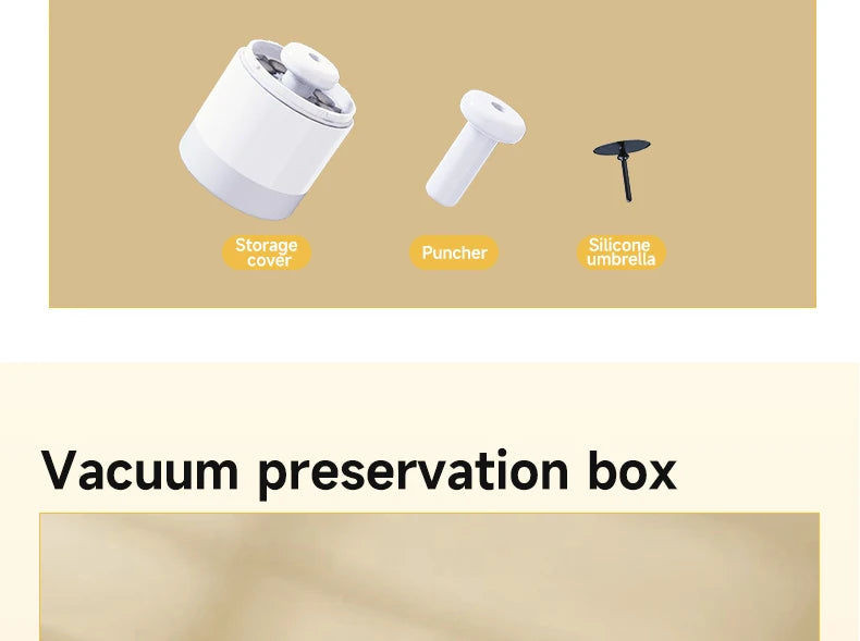 Wireless Kitchen Tools Handheld Food Bag Vaccum Sealer Pump Bottle Jar Vacuum Sealing Machine for Regular & Wide Mouth Mason Jar - AMULET RING STORE