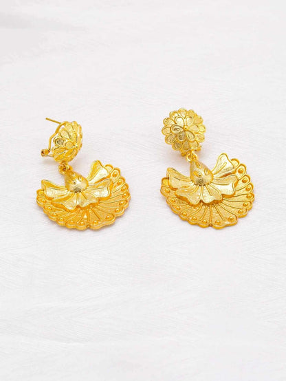 Dubai Fashion 24k Gold Plated Necklace Earrings Ring Bracelet Jewelry Sets for Women Wedding African Indian Jewellery