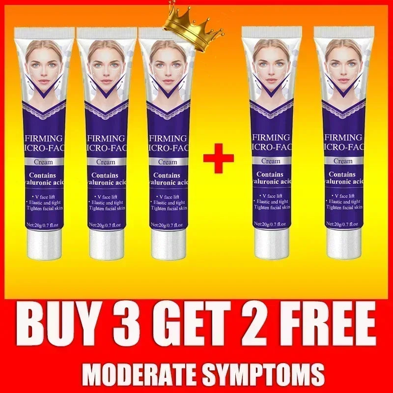 Effective V-Shape Face Slimming Lifting Facial Cream Lift Up V Double Chin Cheek Slimming Firming Anti Wrinkle Beauty Skin Care - AMULET RING STORE