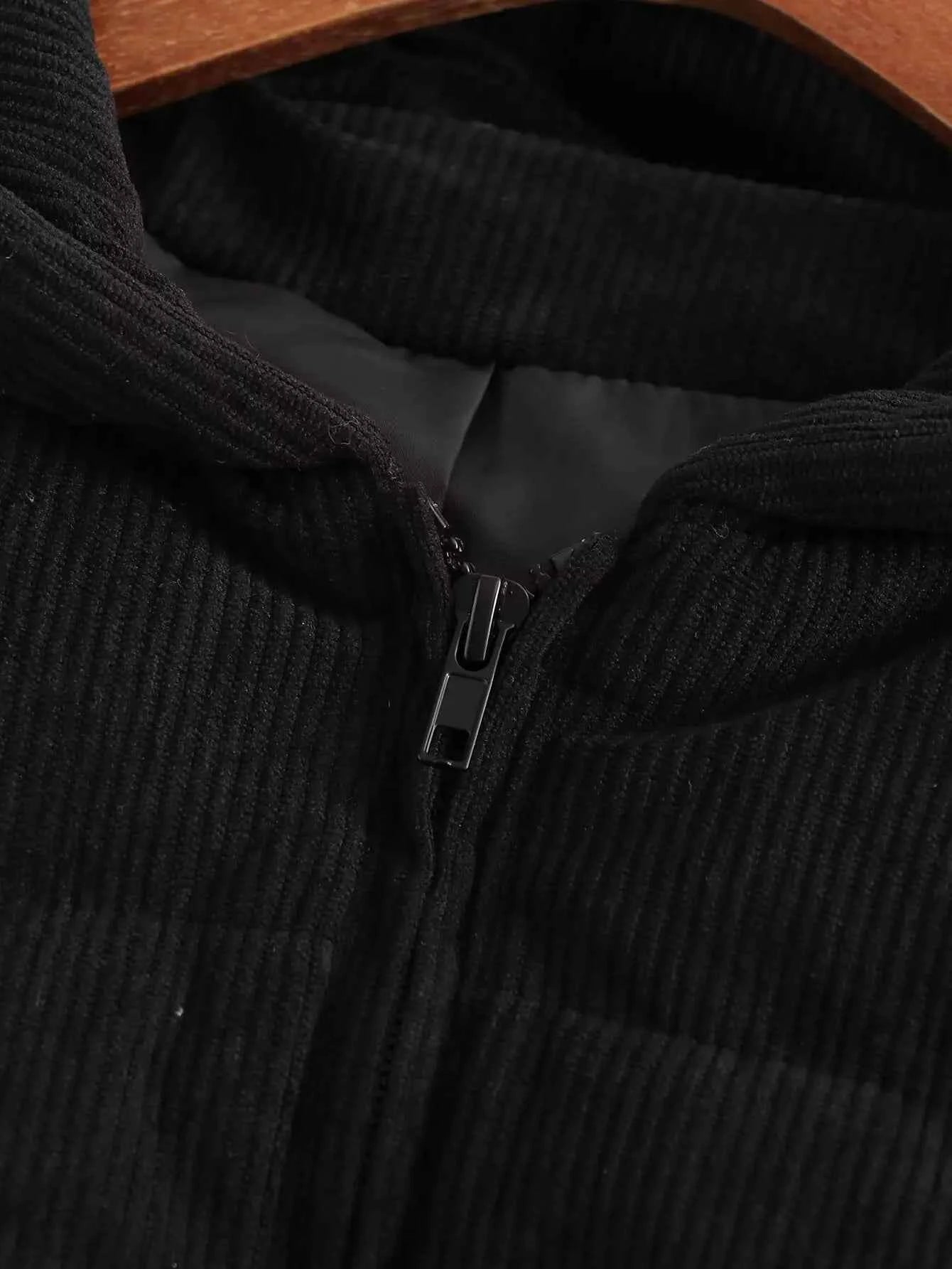 Padded Coat Casual Hooded Coat For Women Elegant Luxury Women's Coats Warm Woman Winter Coats Black Short Snow Parka