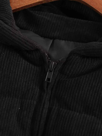 Padded Coat Casual Hooded Coat For Women Elegant Luxury Women's Coats Warm Woman Winter Coats Black Short Snow Parka