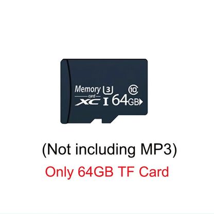 128GB HiFi MP3 Player with Bluetooth 5.4, Speaker & Touch Screen