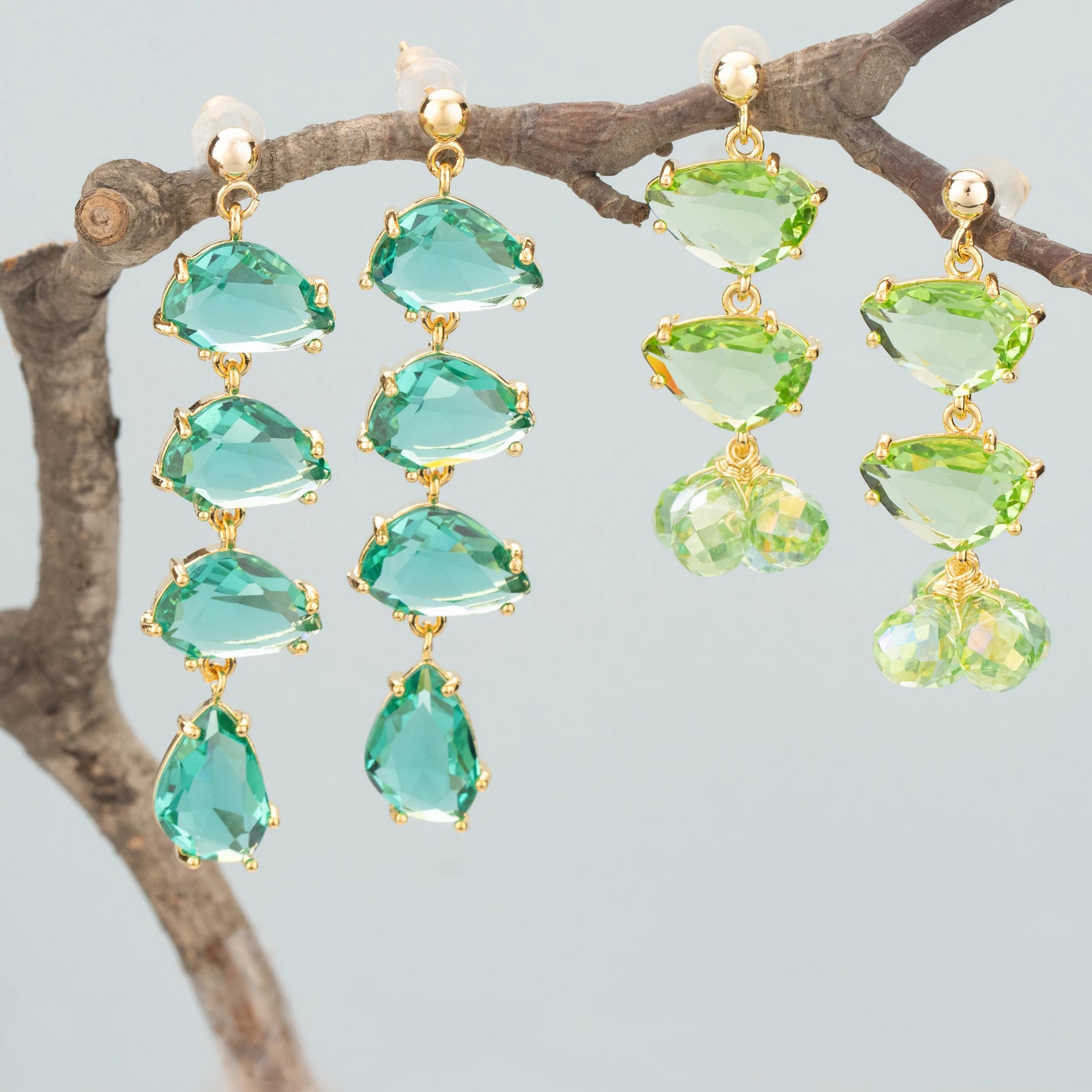 GUFEATHER ME92,jewelry accessories,18k gold rhodium plated,copper,glass,hand made,charms,diy pendants,jewelry making,6pcs/lot - AMULET RING STORE