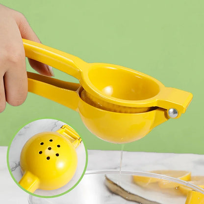 Lemon Squeezer Home Manual Lemon Squeezer Easy To Clean Portable Practical Kitchen Tool Sturdy Hand Lemon Juicer Max Extraction - AMULET RING STORE