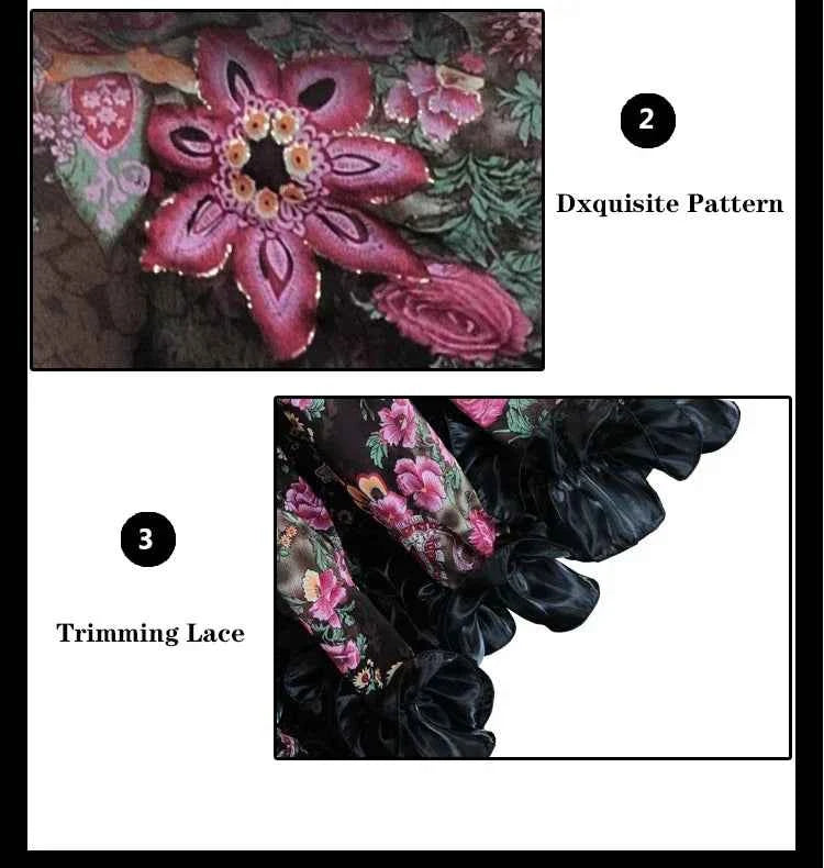 Spanish Belly Dance Skirt Dress New 360 Degree Big Swing Dance Skirt Opening Dance Oriental Dance Skirt Gypsie Tribal Long Skirt