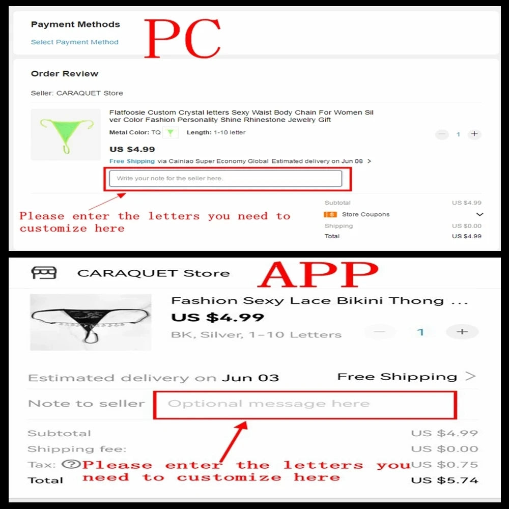 Customize Letter Name Thong Sexy Women Tanga Panties Metal Waist Body Chain G-String Big Butt Briefs Personalized Underwear Gift - AMULET RING STORE