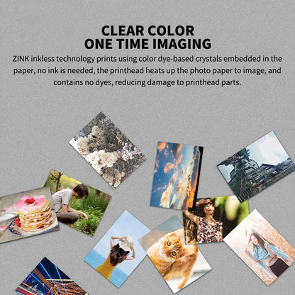 Xiaomi AR Printer 300dpi Portable Photo Mini Pocket With DIY Share 500mAh Picture Printer Pocket Printer Work With Mihome APP