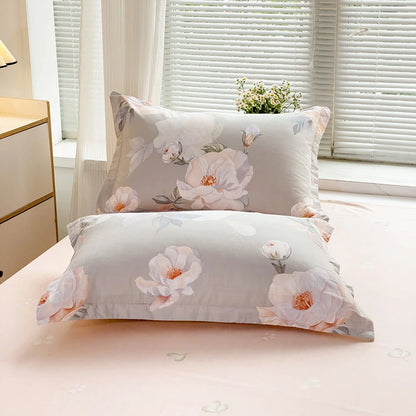 100% Cotton Bedding Set Duvet Cover Set 1 Quilt Cover 2 Pillowcases No Sheet- Ultra Soft Breathable Hypoallergenic - AMULET RING STORE