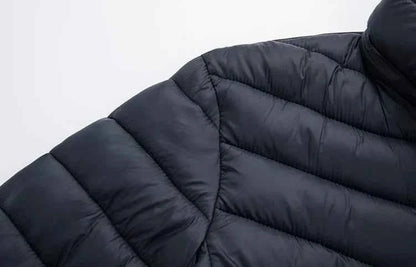 Man Padded Coat Hooded Down Jackets For Men Lightweight Puffer Padding Winter Parkas Young On Sale New In & Modern Outer Casual