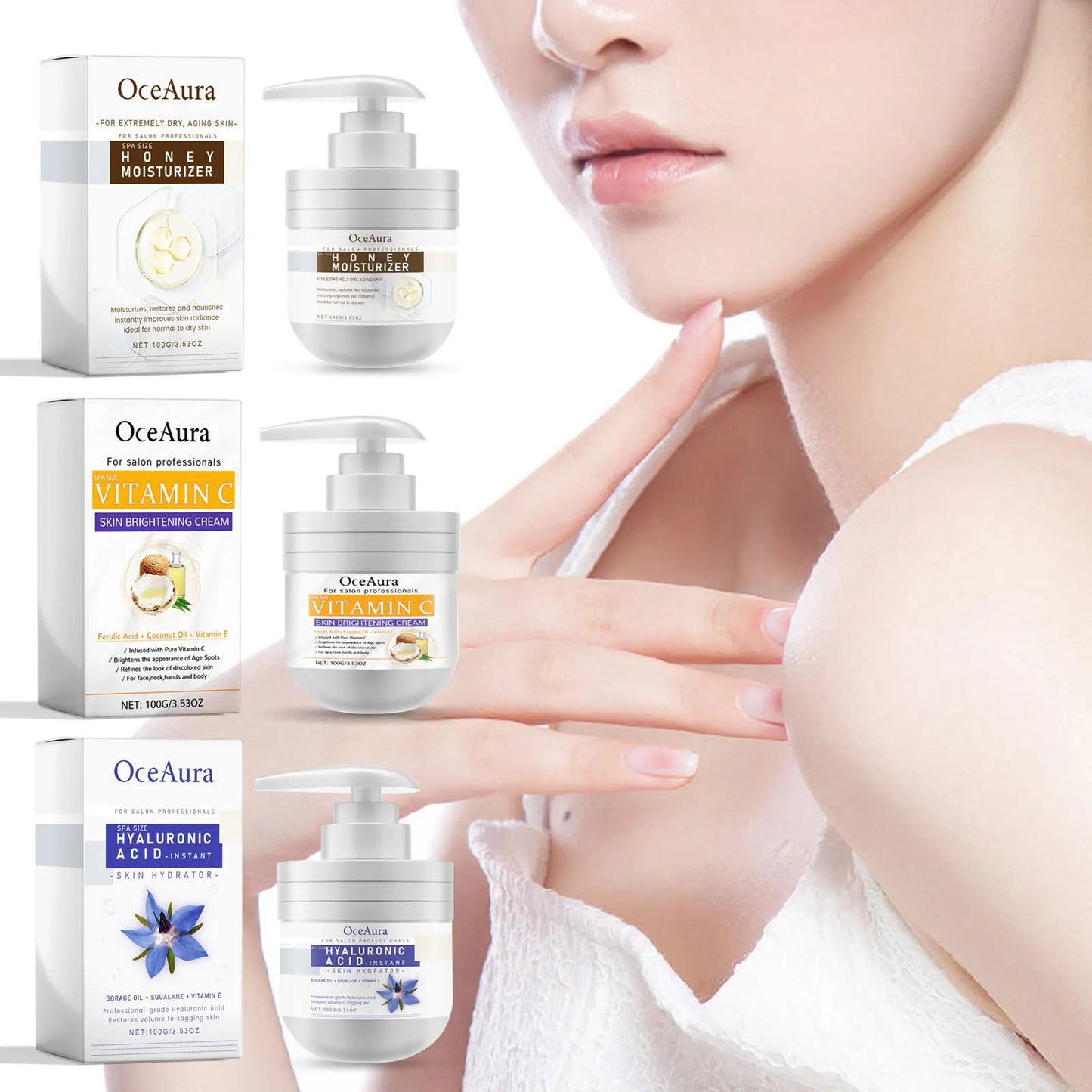 Facial Moisturizer Cream Retinol Wrinkles Remover Sagging Firming Lifting Anti Aging Fresh Fragrance Body Lotion Daily Skin Care - AMULET RING STORE