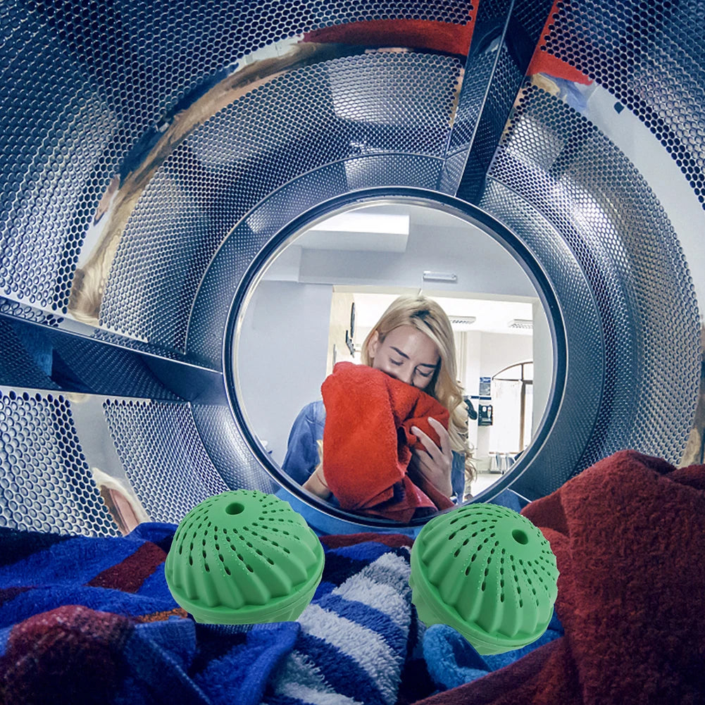 1-6PCS Eco-Friendly Wash Ball - Washing Machine Non-Chemical Detergent Laundry Ball Household Eco Hi-Ball - AMULET RING STORE