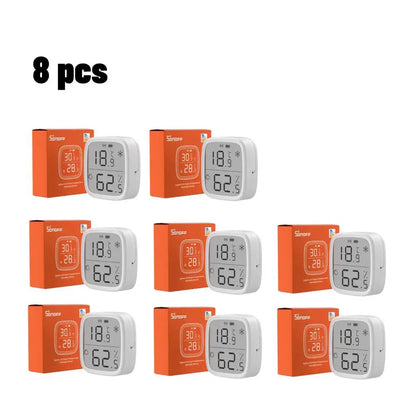 SONOFF SNZB-02D Zigbee LCD Temperature Humidity Sensor Diy Smart Home With TRVZB Works With Alexa Google Home Assistant mqtt - AMULET RING STORE