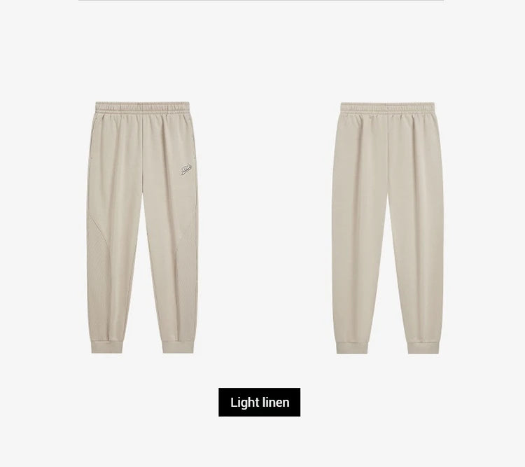 Xtep Trousers For Men And Women 2024 Winter Knitting Loose Exercise Sweatpants Casual Trendy Warm Soft Bottoms 876427630125