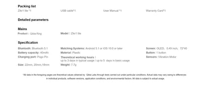 Qibla Smart Tasbih Tally Counter for Muslims Zikr Ring Digital Tasbeeh 5 Prayer Time Vibration Reminder Waterproof Qibla Subhah