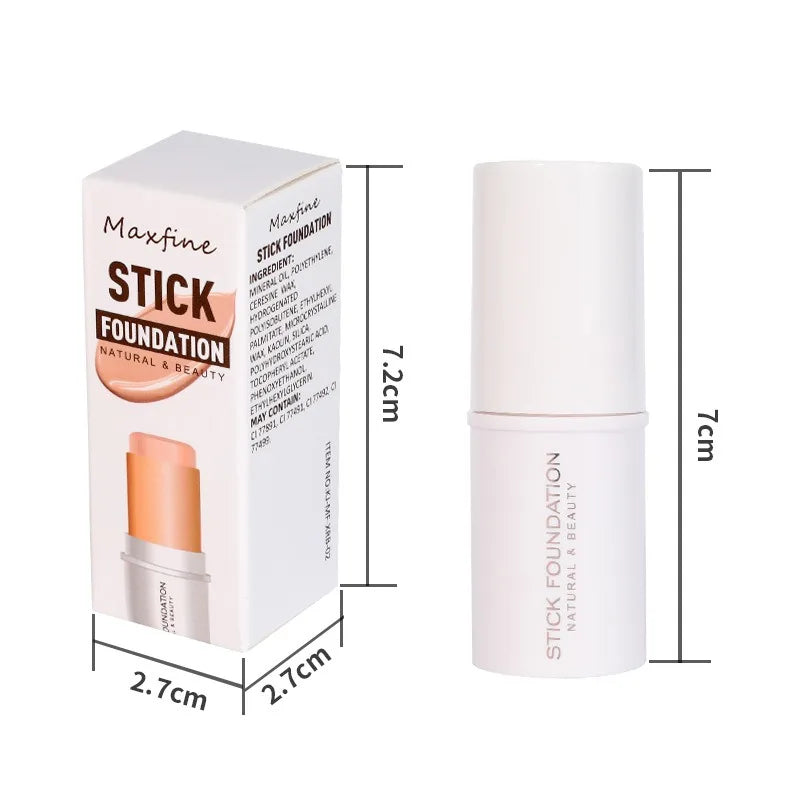 Concealer Foundation Cream Stick Oil Control Lasting Waterproof BB Cream Full Coverage Face liquid base korean makeup Cosmetics - AMULET RING STORE
