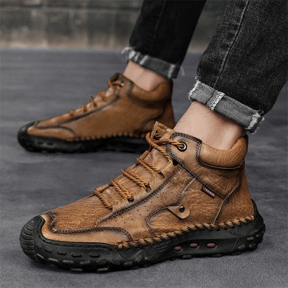 New Non-slip Mens Casual Leather Business Shoes