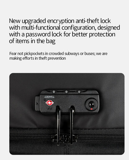 Tigernu Anti Theft Backpacks For Men For Women No Key TSA Lock Backpack 15.6inch Laptop Backpack Schoolbag For Teenager Knapsack - AMULET RING STORE