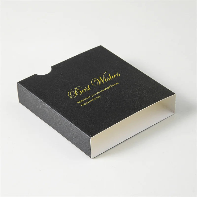 Fashion Jewelry Box Ring Earring Bracelet Necklace Display Stand Suspension Paper Cover Scratch Proof Shell Packing Dust Storage - AMULET RING STORE