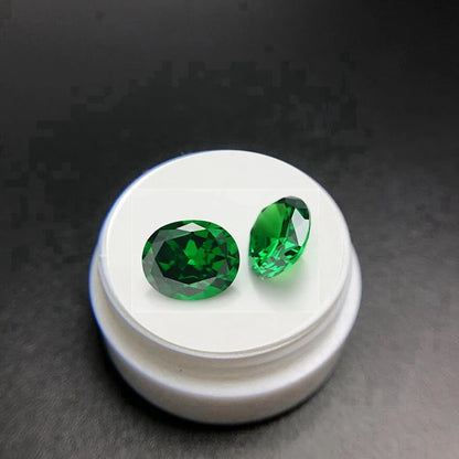 Brilliant Natural AAAAA+ Emerald 10.0mm 6.50Carat Round Cut Gemstones Sri-Lanka VVS Gem