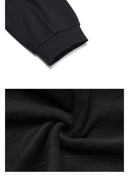 Xtep Trousers For Men And Women 2024 Winter Knitting Loose Exercise Sweatpants Casual Trendy Warm Soft Bottoms 876427630125