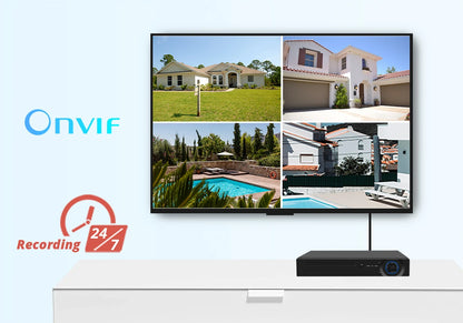 1080P WiFi Camera IP Surveillance Camera Security Baby Monitor 2MP CCTV Audio Video Color Night Vision AI Detect iCSee Mini Cam - AMULET RING STORE