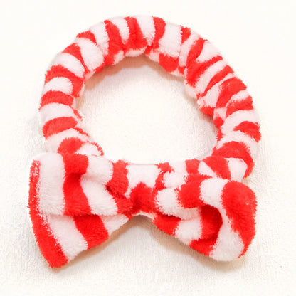 Fashion Coral Fleece Headbands Soft Elastic Spa Facial Hairband Girls Wash Face Head Wear Makeup Headband Women Hair Accessories - AMULET RING STORE