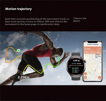 Watch 4Pro NFC GPS Smart Watch 360*360 HD Screen Heart rate Games Blood oxygen SmartWatch IP68 waterproof Sport Watches 2025 New