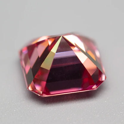 Pink Moissanite Stones with GRA Certificate Round/Pear/Oval/Emerald/Heart/Cushion/Princess/Asscher/Radiant Cut