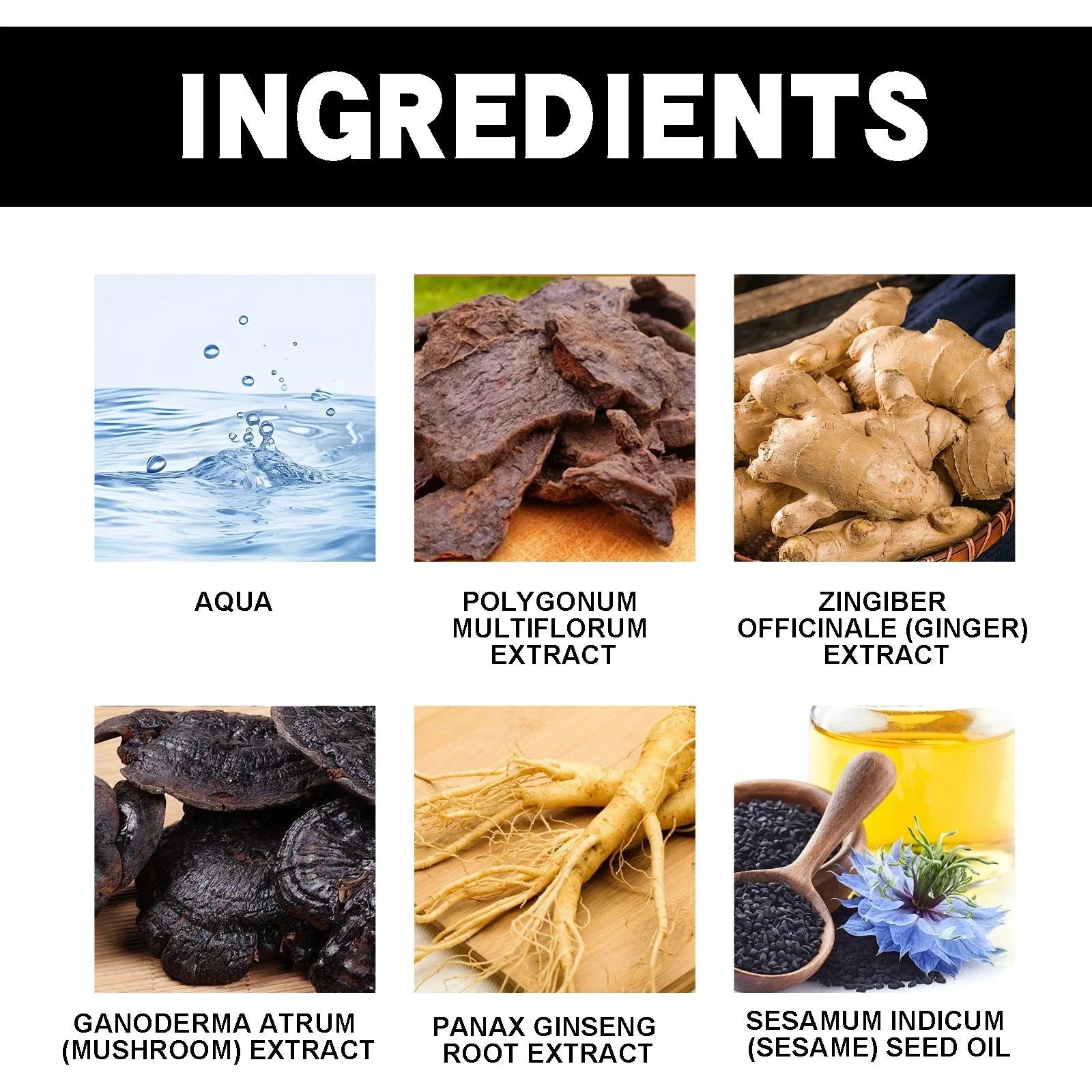 500ml Natural Herbal Hair Dye Shampoo 3 in 1 Change Hair Color Gray Hair to Dark Brown Black Deep Nourishing Fashion Hair Care - AMULET RING STORE