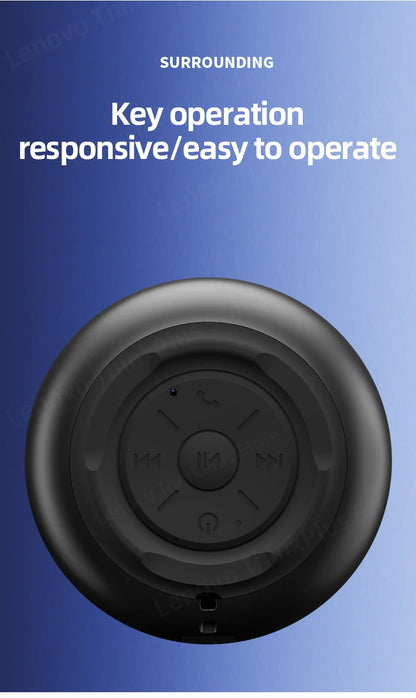 100% Original Lenovo K30 Portable Hifi Bluetooth Wireless Speaker Waterproof USB Outdoor Loudspeaker Music Surround Bass Box Mic