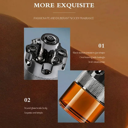 100ml Brand Men's Cologne, Long-lasting Fragrance, Strong Pheromone, Attractive To Women, Suitable for Outdoor Gatherings