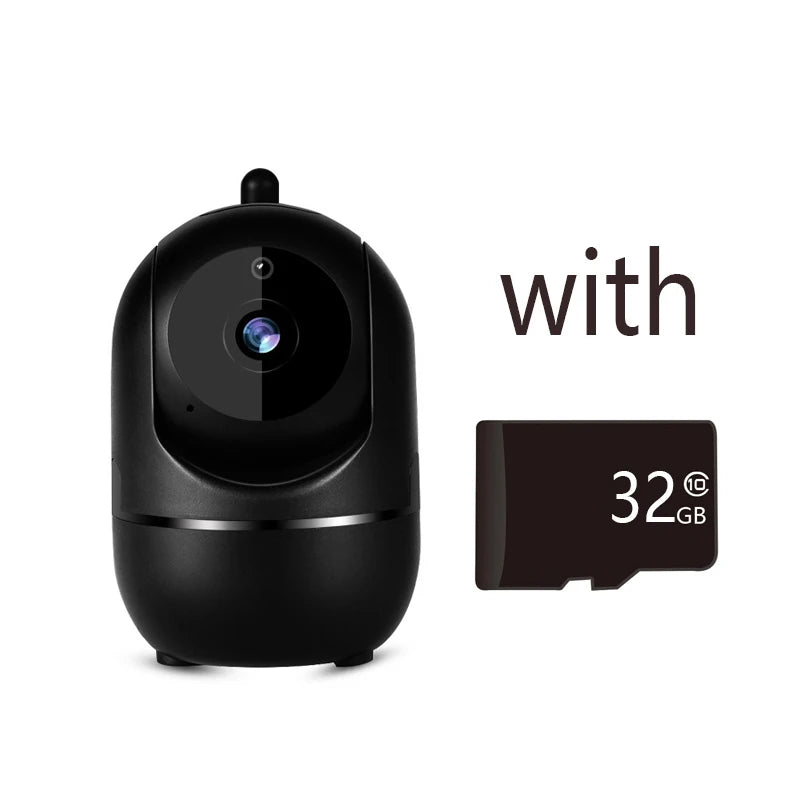 IP Camera Wifi YCC365 Plus Smart Home 1620P HD Surveillance Camera Auto Tracking Night Vision Wireless Indoor Security Camera - AMULET RING STORE