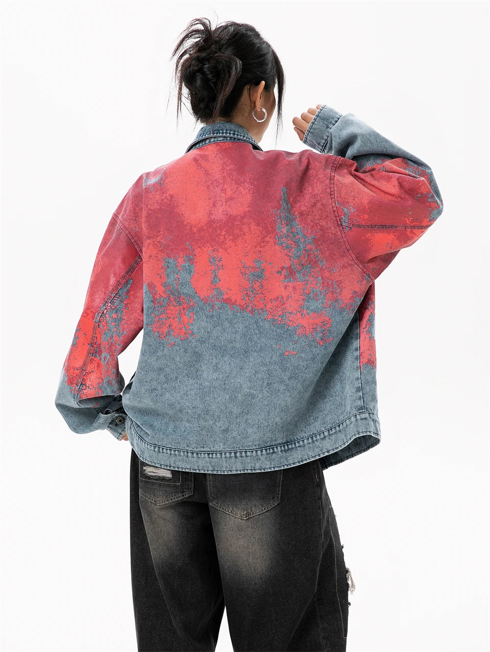 Women's Denim Jacket Lady Cowboy Jeans Jackets Women Outdoor Women's Clothing Novelties Sales Trend 2024 Female Cowgirl Clothes - AMULET RING STORE