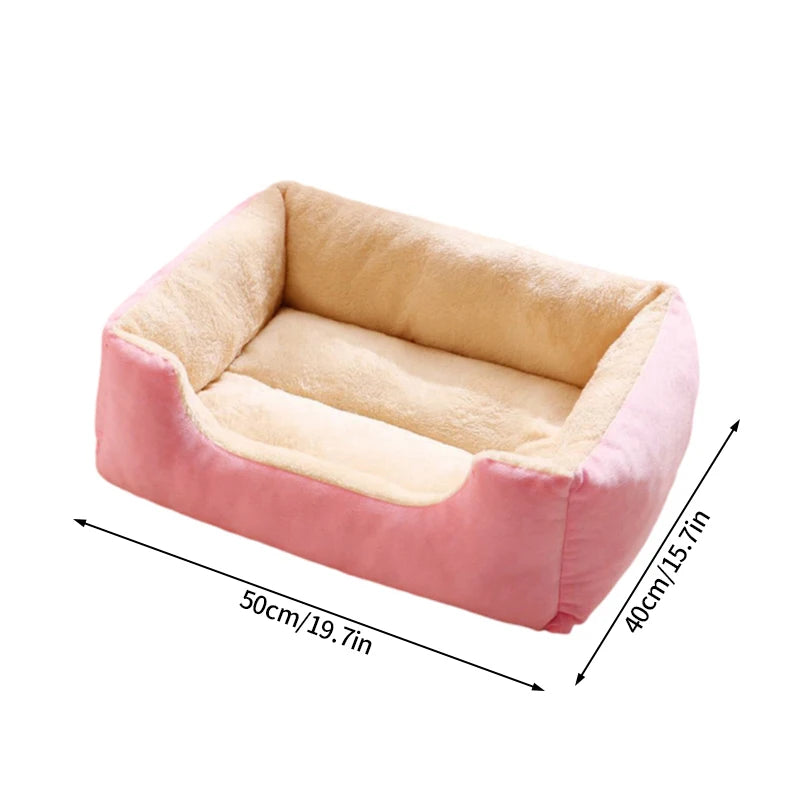 Soft Dog Beds Pets Bed Accessories Kitten Puppy Goods Cat Houses Habitats Basket Supplies Pet Cushions Products cama para perros
