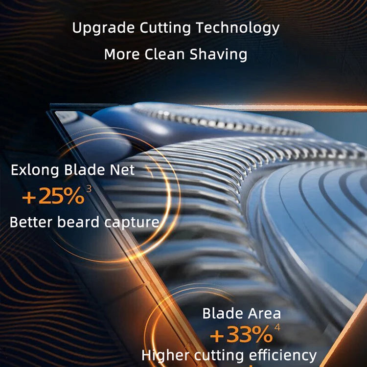 PHILIPS S1113 Electric Shaver USB Charge Stainless Steel PowerCut Blade Razor Triple Floating Head Men Fast Shave Beard Trimmer