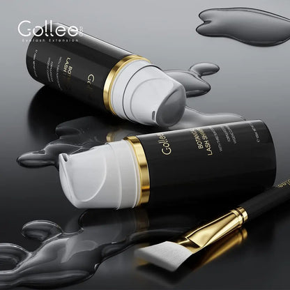 Gollee Clean Eyelash Glue Lash Foam Kit Eyelash Cleaning Foam 50ml/100ml Brush Shampoo Eyelash Extension Cleaning Gentle Makeup - AMULET RING STORE