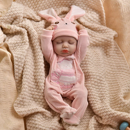 16 Inch 40cm Loulou Full Body Soft Vinyl Girl Reborn Baby Doll Lifelike Bebe Reborn Doll Toys Realistic Baby Doll Toys