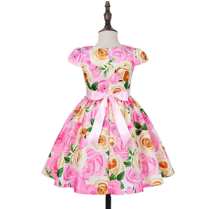 2025 New Style Dress - Lace Princess-style Party Dress for Festive Events, Fashionable Evening Gown. Lace Princess Dress - Child