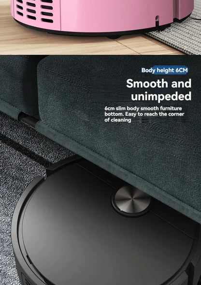 Xiaomi Fully Smart Sweeping Robot mini Mopping Robot Electric Automatic Cleaning Household Charging Vacuum Cleaner - AMULET RING STORE