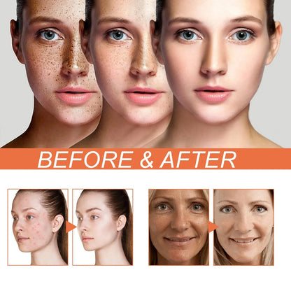 Whitening Plain Cream Smooth Brighten Face Foundation for Natural Nude Makeup Waterproof Exfoliating Maintains Water Oil Balanc - AMULET RING STORE