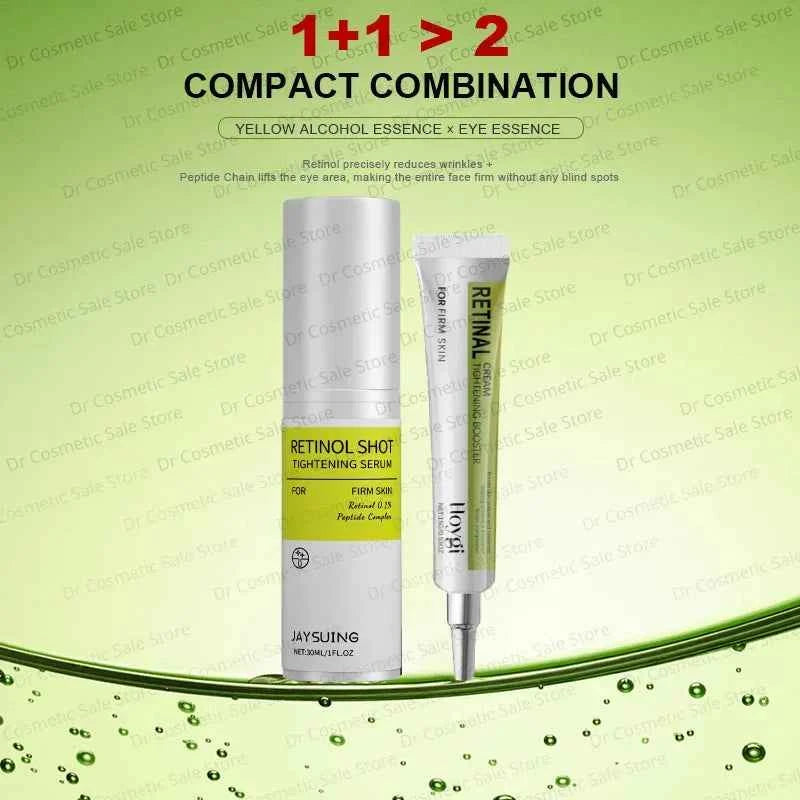 Korean Retinol Wrinkle Remover Cream Shot Tightening Firming Fine Line Enhancer Moisturizing Pore Shrinking  Repair Serum Care