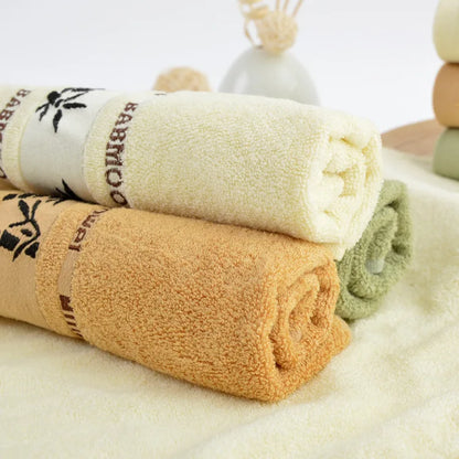 Set of 1/4/6 Bamboo Fiber Towels Sets Home Bath Towels Adults Face Towel Thick Absorbent Luxury Bathroom Towels Toalha De Praia - AMULET RING STORE