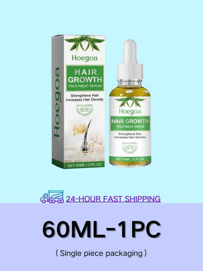 Fast Hair Growth Oil Africa Crazy Traction Alopecia Serum Anti Hair Break Thicken Hair Loss Treatment Spray For Man Women 60ML