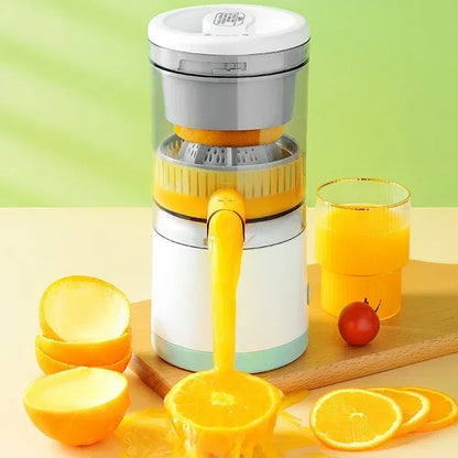 Portable Electric Juicer USB Charging Orange Lemon Fruit Blender Mini Household Juice Squeezer Mixer Citrus Juicer for Travel - AMULET RING STORE