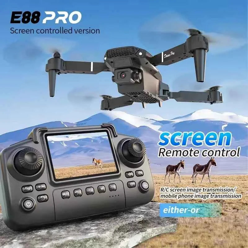 New Upgraded Drone E88 Pro 4K Dual-Camera HD Aerial Photography Drone