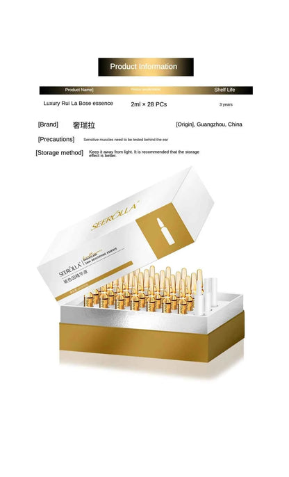 Hyaluronic Acid Peptide Whitening Serum Remove Dark Spots Melanin Brighten Shrink Pores  Moisturizing Fade Fine Lines