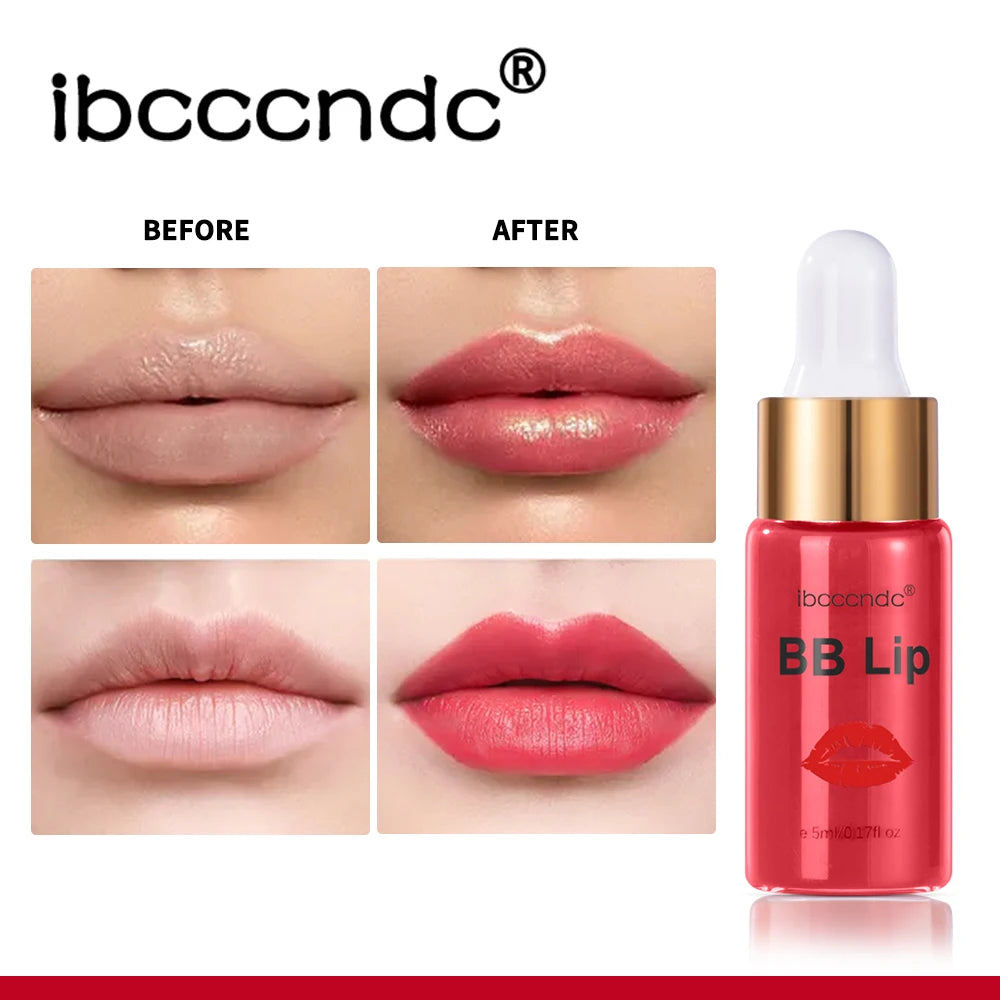 BB Lips Ampoule Serum Starter Set Semi-Permanent BB Lip Gloss Tinted Pigment Lasting Moisturizing For Lip Care Korea Glow - AMULET RING STORE