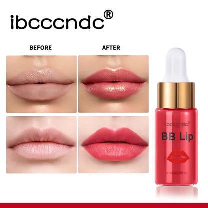 BB Lips Ampoule Serum Starter Set Semi-Permanent BB Lip Gloss Tinted Pigment Lasting Moisturizing For Lip Care Korea Glow - AMULET RING STORE